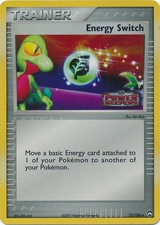 Energy Switch (75/108) (Stamped) [EX: Power Keepers] - for just $2.45! 