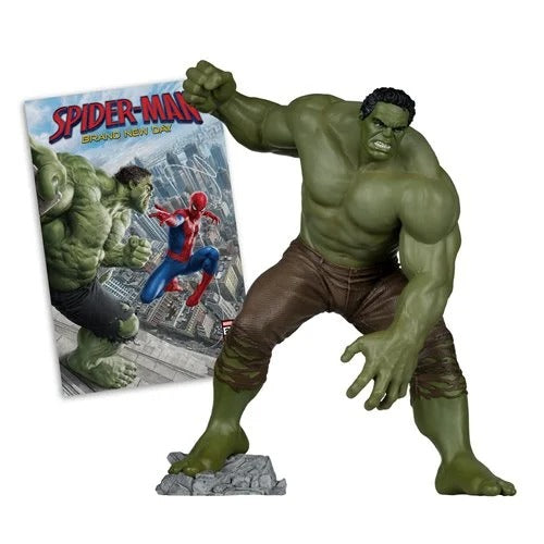 Marvel Rivals Spider-Man: Brand New Day Hulk 1:6 Scale Posed Figure with Scene and Comic - for just $59.99! 