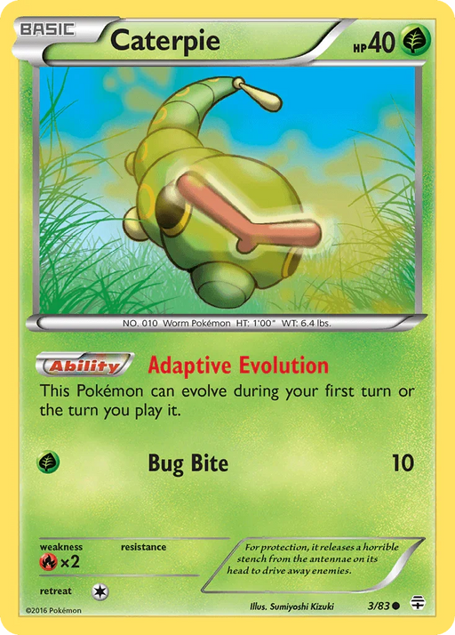 Caterpie (3/83) [XY: Generations] - for just $0.15! 