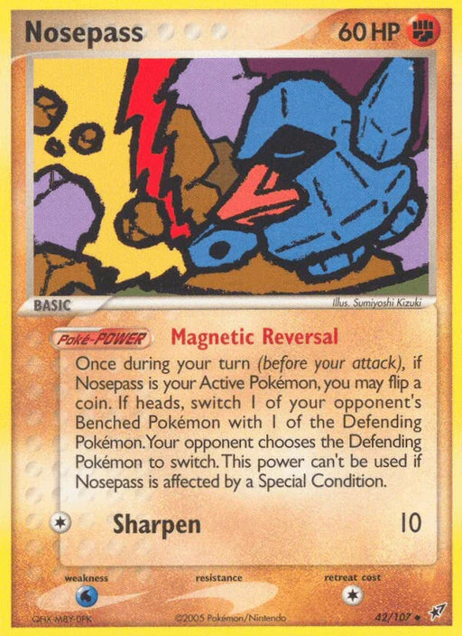 Nosepass (42/107) [EX: Deoxys] - for just $0.85! 