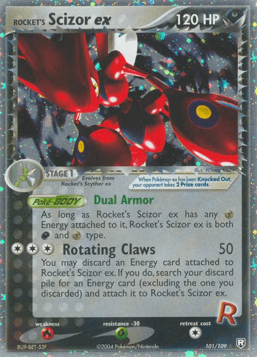 Rocket's Scizor ex (101/109) [EX: Team Rocket Returns] - for just $136.45! 