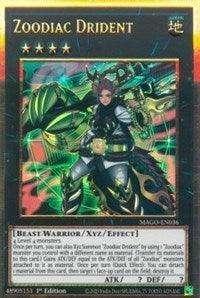 Zoodiac Drident [MAGO-EN036] Gold Rare - for just $0.15! 