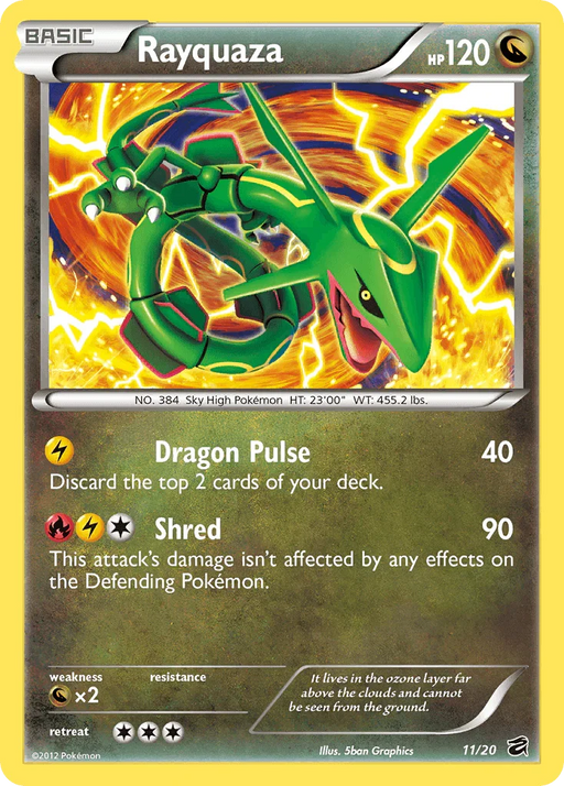 Rayquaza (11/20) [Black & White: Dragon Vault] - for just $19.65! 