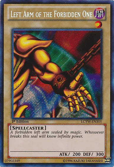 Left Arm of the Forbidden One [LCYW-EN305] Secret Rare - for just $5.15! 