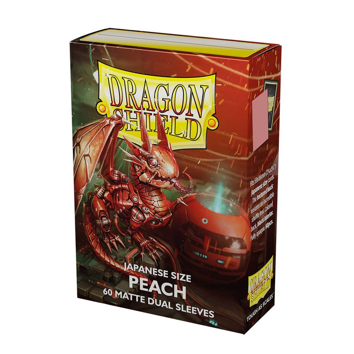 Dragon Shield: Japanese Size 60ct Sleeves - Peach (Dual Matte) - Just $0! Shop now at Retro Gaming of Denver