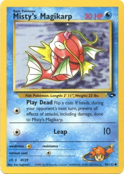 Misty's Magikarp (88/132) [Gym Challenge Unlimited] - for just $1.40! 
