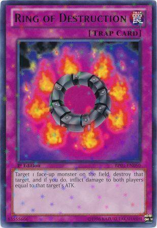 Ring of Destruction [BP01-EN050] Starfoil Rare - for just $0.90! 