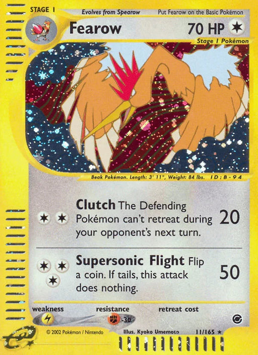 Fearow (11/165) [Expedition: Base Set] - for just $3.50! 