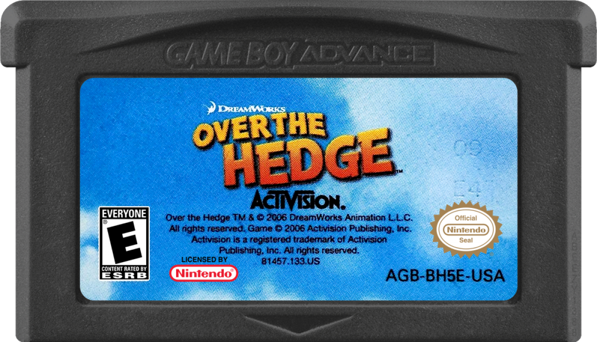 Over the Hedge – Game Boy Advance (GBA) - for just $5.99! 