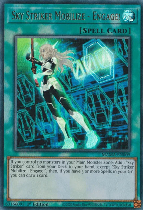 Sky Striker Mobilize - Engage! [MAMA-EN009] Ultra Rare - for just $0.55! 