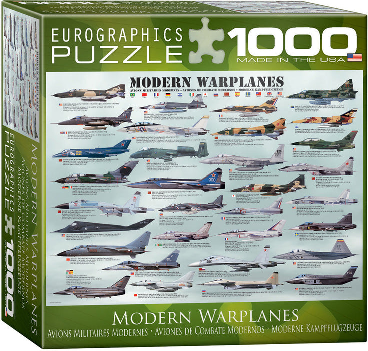 Puzzle: Sea & Land Transportation - Modern Warplanes - for just $19.99! 