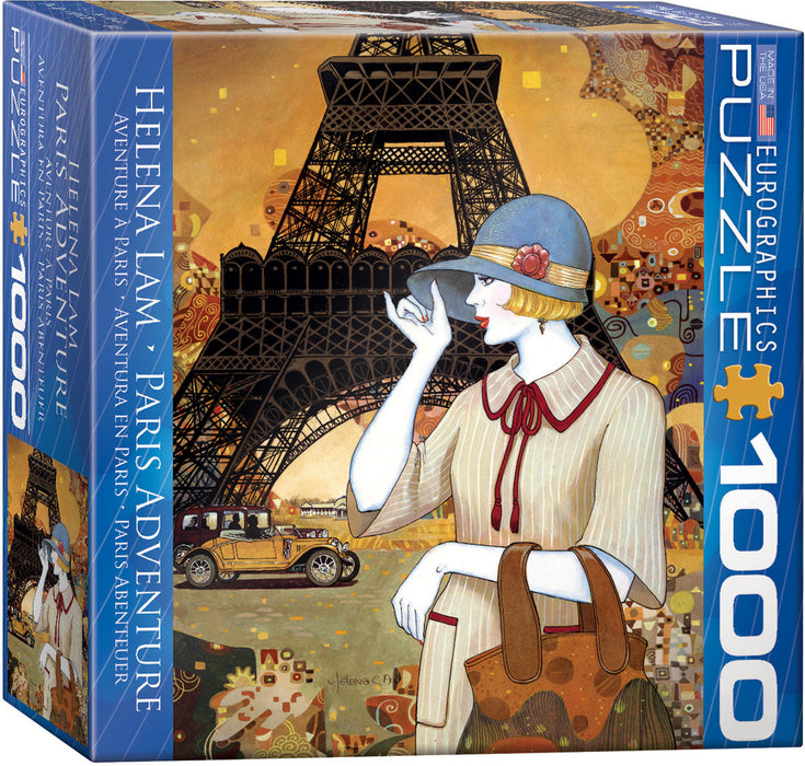 Puzzle: Artist Series - Paris Adventure by Helena Lam - for just $17.99! 
