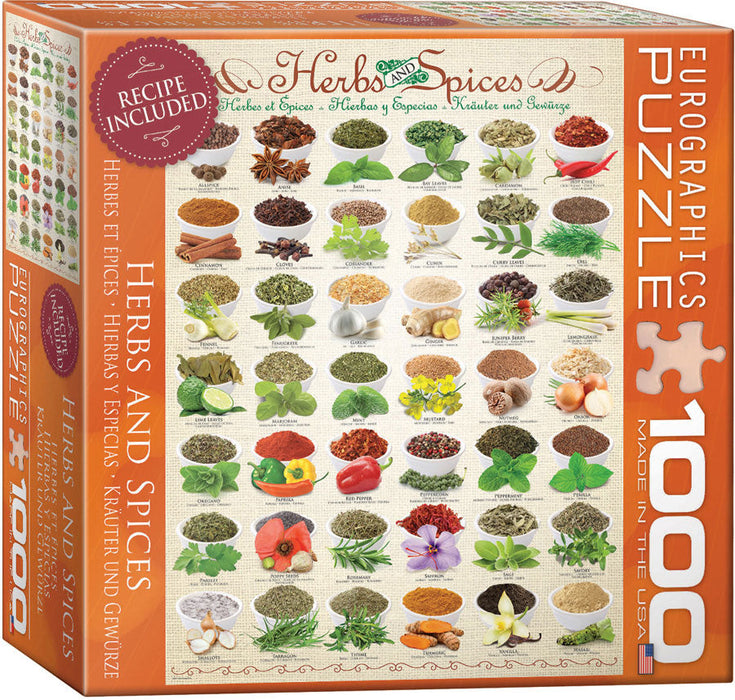 Puzzle: Delicious Puzzles - Herbs and Spices - for just $17.99! 