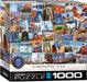 Puzzle: The Globetrotter Collection - Globetrotter USA - for just $17.99! 