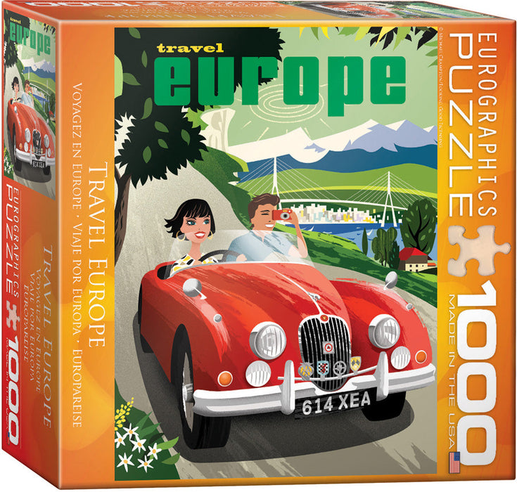 Puzzle: Travel Europe by Michael Crampton - for just $19.99! 