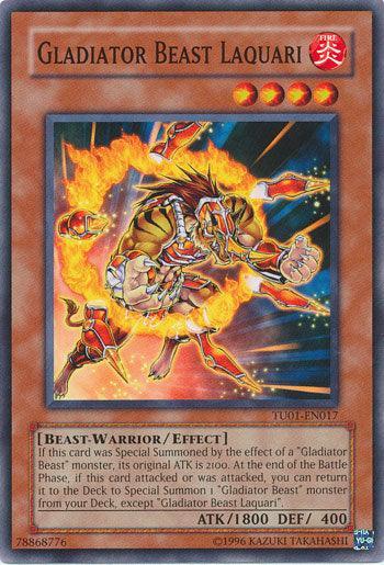 Gladiator Beast Laquari [TU01-EN017] Common - for just $0.55! 