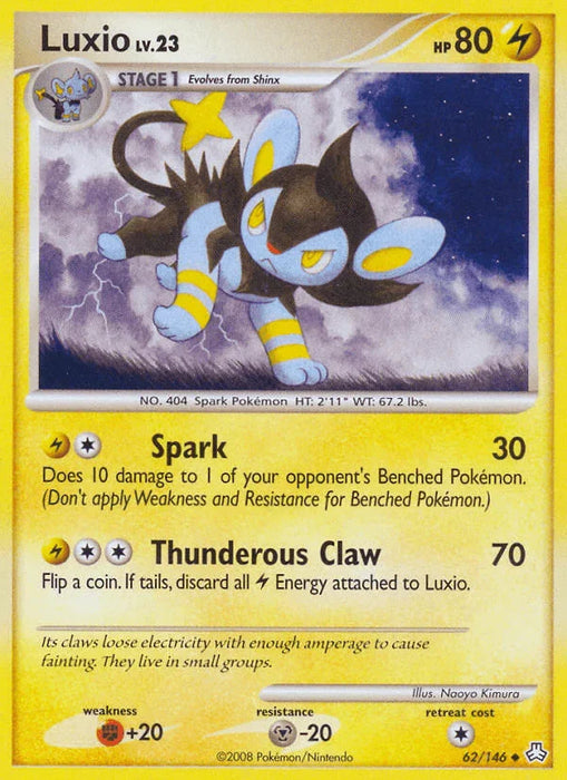 Luxio (62/146) [Diamond & Pearl: Legends Awakened] - for just $0.45! 