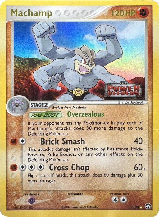 Machamp (11/108) (Stamped) [EX: Power Keepers] - for just $12! 