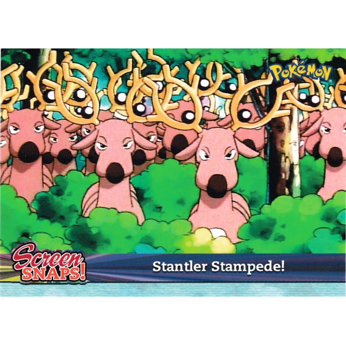 Stantler Stampede! (SNAP 18) [Topps Pokemon Johto Series 1] - Just $0.75! Shop now at Retro Gaming of Denver