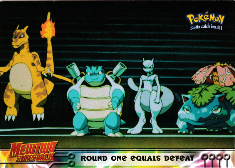 Round One Equals Defeat (26) [Topps Pokemon the First Movie (First Print)] - for just $1! 