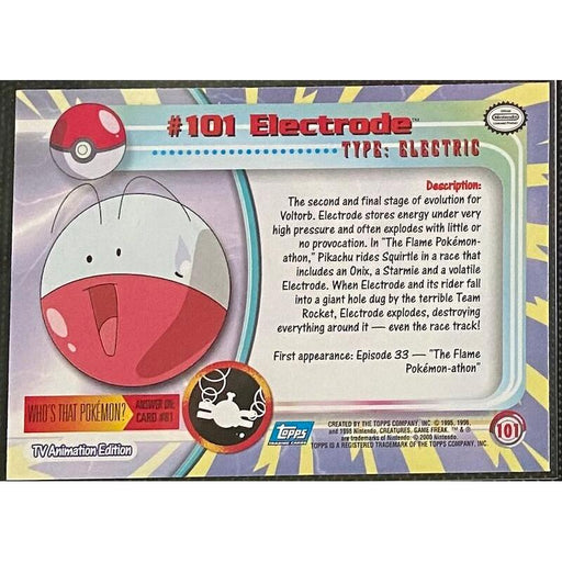 Electrode Foil (101) [Topps TV Animation Edition Series 2] - Just $3! Shop now at Retro Gaming of Denver