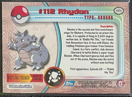Rhydon (112) [Topps TV Animation Edition Series 2] - for just $1! 