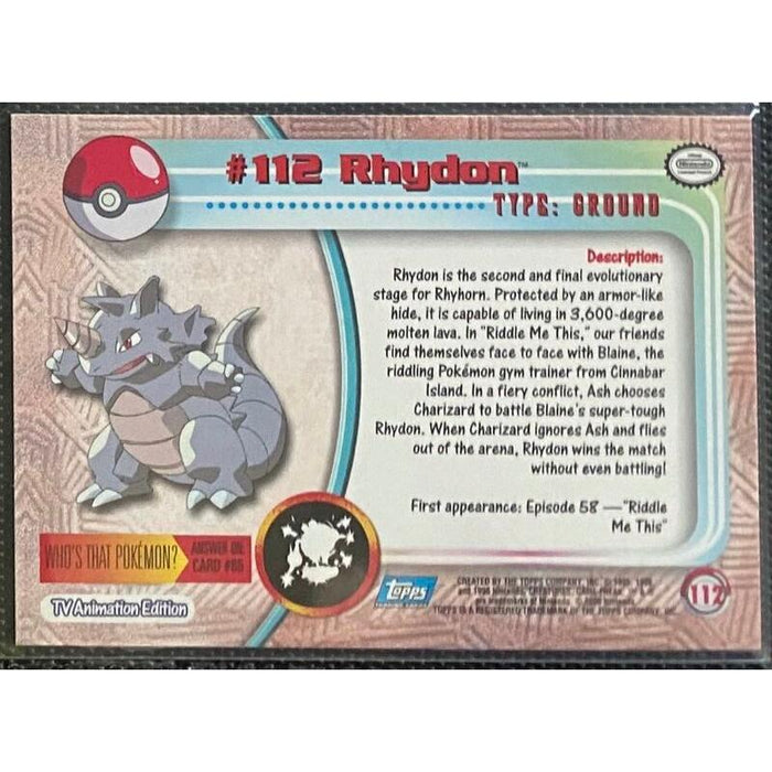 Rhydon (112) [Topps TV Animation Edition Series 2] - Just $1! Shop now at Retro Gaming of Denver