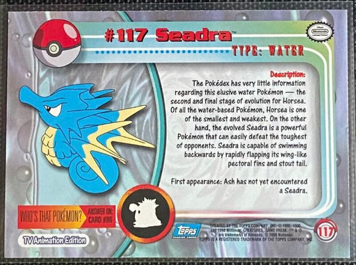 Seadra (117) [Topps TV Animation Edition Series 2] - for just $1! 