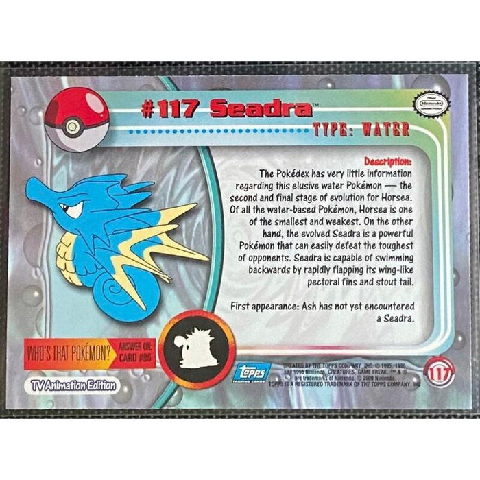 Seadra Foil (117) [Topps TV Animation Edition Series 2] - Just $3! Shop now at Retro Gaming of Denver