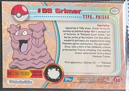 Grimer (88) [Topps TV Animation Edition Series 2] - for just $0.75! 