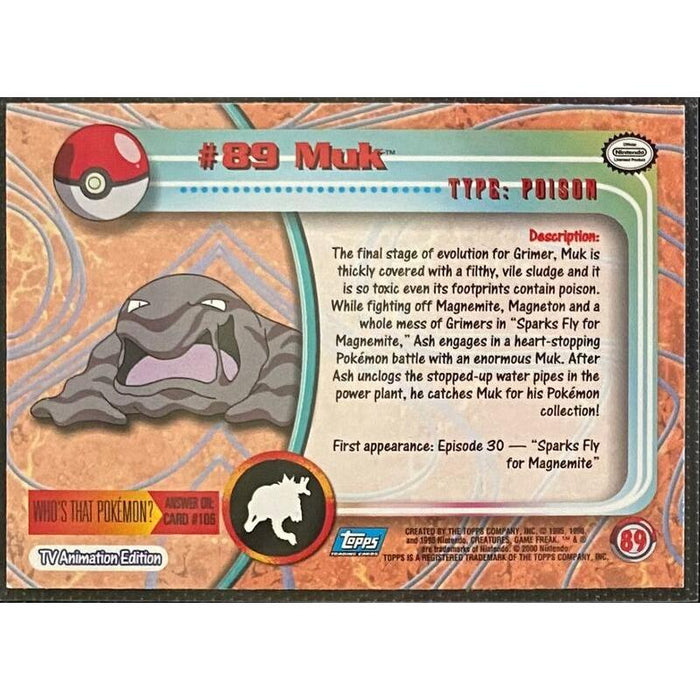 Muk (89) [Topps TV Animation Edition Series 2] - Just $2! Shop now at Retro Gaming of Denver