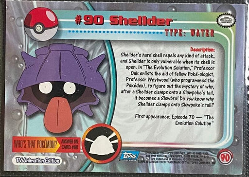 Shellder Foil (90) [Topps TV Animation Edition Series 2] - for just $3! 