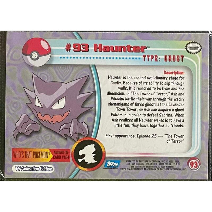 Haunter (93) [Topps TV Animation Edition Series 2] - Just $2! Shop now at Retro Gaming of Denver