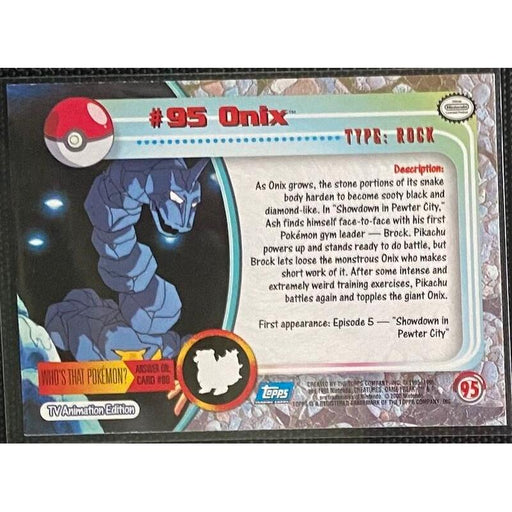 Onix (95) [Topps TV Animation Edition Series 2] - Just $2! Shop now at Retro Gaming of Denver