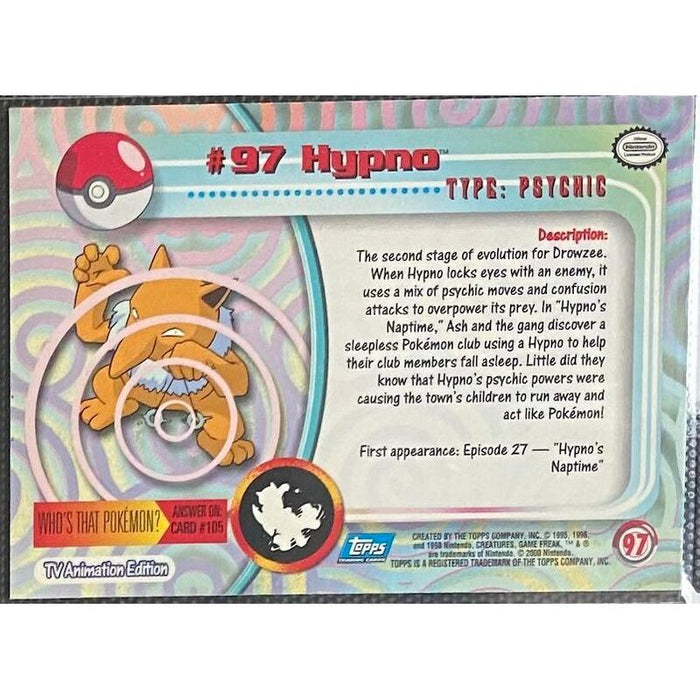 Hypno (97) [Topps TV Animation Edition Series 2] - Just $1! Shop now at Retro Gaming of Denver