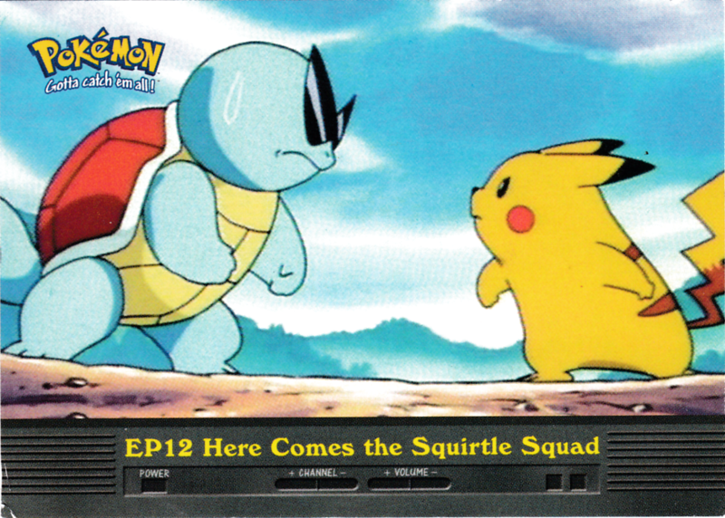 EP12 Here Comes the Squirtle Squad Foil (EP12) [Topps TV Animation Edition Series 2 ] - for just $3! 