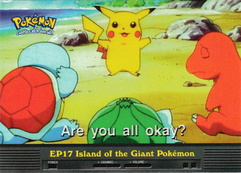 EP17 Island of the Giant Pokemon (EP17) [Topps TV Animation Edition Series 2 ] - for just $3! 