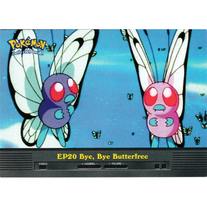 EP20 Bye, Bye Butterfree Foil (EP20) [Topps TV Animation Edition Series 2] - Just $3! Shop now at Retro Gaming of Denver