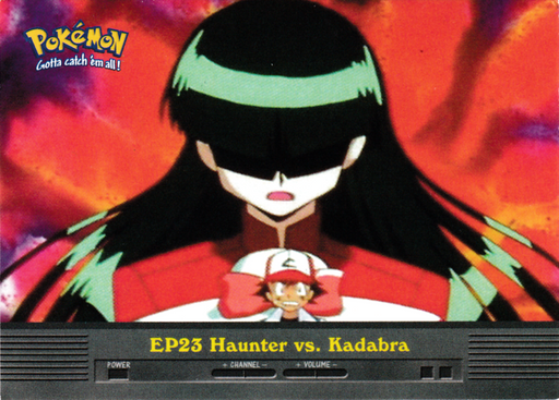 EP23 Haunter vs Kadabra (EP23) [Topps TV Animation Edition Series 2] - for just $1! 