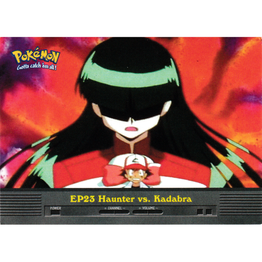 EP23 Haunter vs Kadabra (EP23) [Topps TV Animation Edition Series 2] - Just $1! Shop now at Retro Gaming of Denver