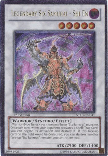 Legendary Six Samurai - Shi En [STOR-EN041] Ultimate Rare - for just $11.45! 