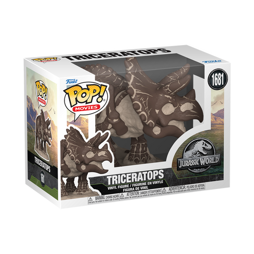POP! Movies: Jurassic Park Fossil - Triceratops - for just $12.99! 