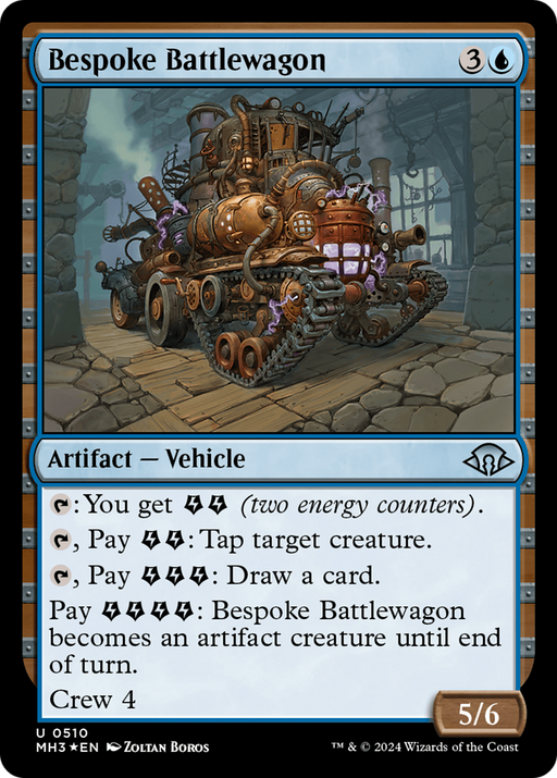 Bespoke Battlewagon (Ripple Foil) (MH3-510) - Modern Horizons 3 Foil - for just $0.17! 