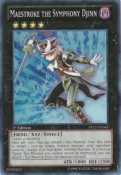 Maestroke the Symphony Djinn [YS12-EN043] Super Rare - for just $0.60! 