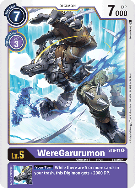 WereGarurumon [ST6-11] [Starter Deck: Venomous Violet] - Just $0.09! Shop now at Retro Gaming of Denver