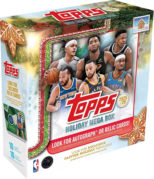 2025-26 Topps Basketball - Holiday Mega Box - for just $60! 