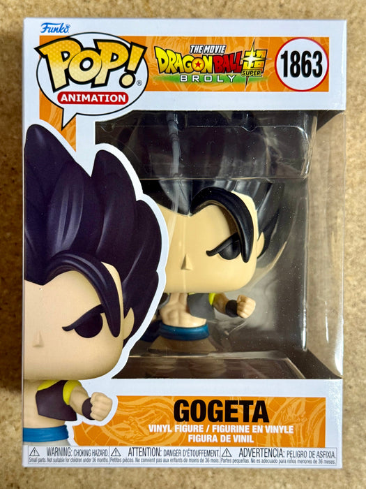 Funko Pop! Animation Gogeta #1863 Dragon Ball Super Broly The Movie 2024 - for just $13! 