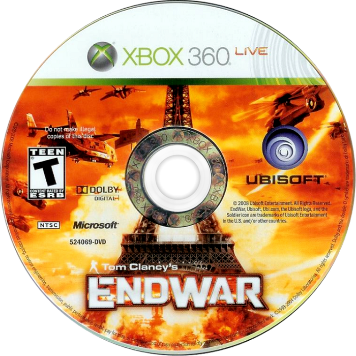 Tom Clancy's End War – Xbox 360 (X360) - for just $0! 