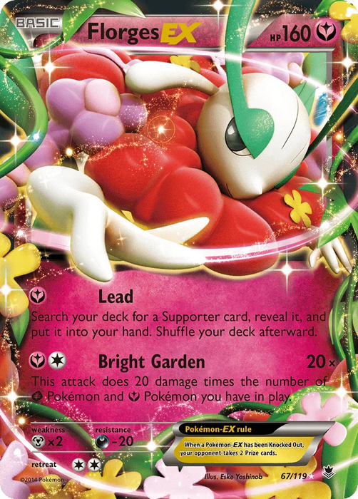 Florges EX (67/119) [XY: Phantom Forces] - for just $2.05! 