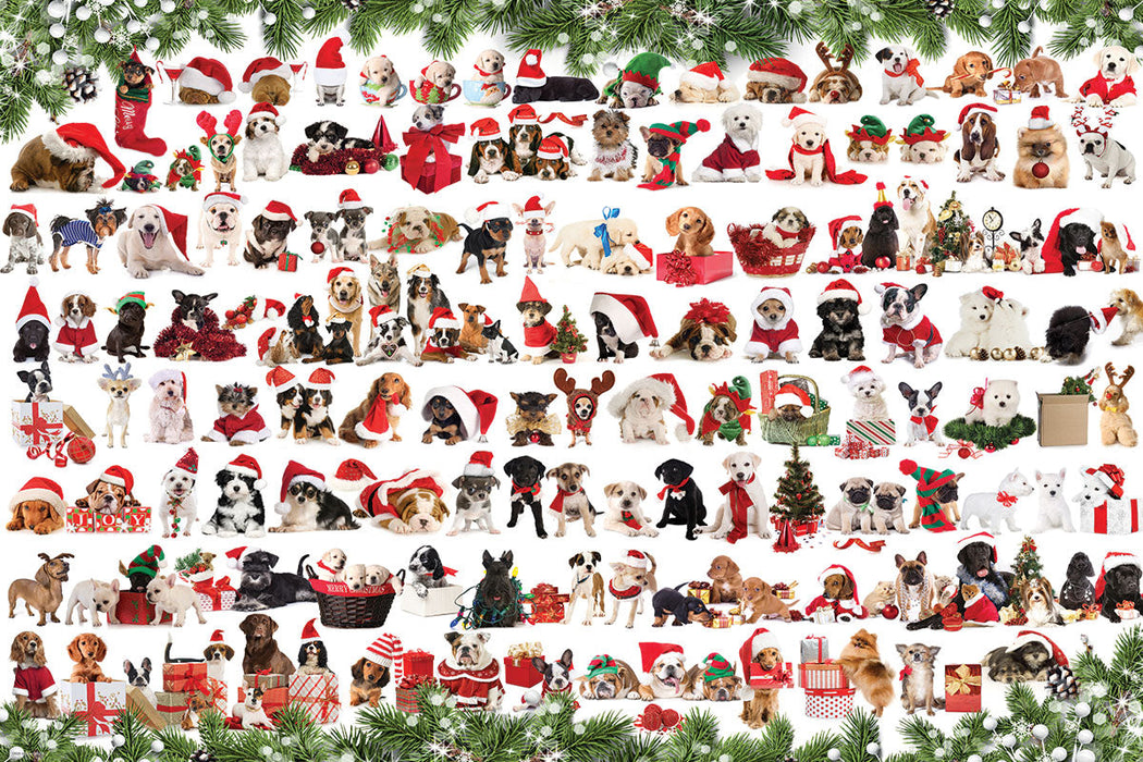 Puzzle: Holiday Dogs Tin - for just $23.99! 
